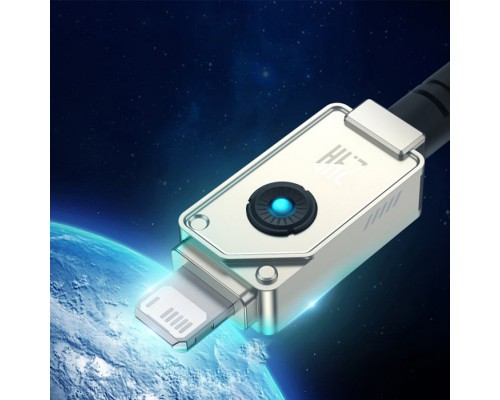 Дата кабель Baseus Unbreakable Series Fast Charging USB to Lightning 2.4A 1m (P10355802111-0) (00000066024_2)