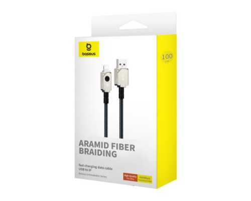 Дата кабель Baseus Unbreakable Series Fast Charging USB to Lightning 2.4A 1m (P10355802111-0) (00000066024_2)