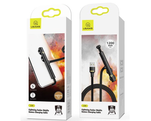 Дата кабель Usams US-SJ379 U39 Gaming USB to Lightning (1.2m) (00000036177_1)