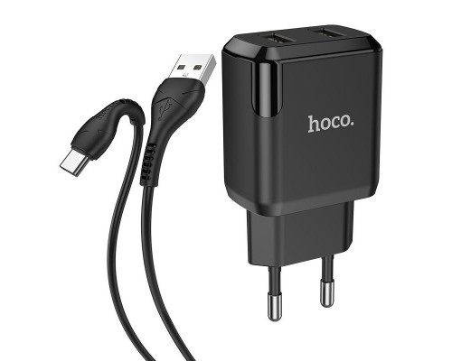 СЗУ HOCO N7 (2USB/2,1A) + USB - Type-C (00000049074_1)
