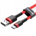Дата кабель Baseus Cafule Type-C Cable 3A (1m) (CATKLF-B) (00000031871_2)