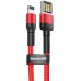 Дата кабель Baseus Cafule Lightning Cable Special Edition 2.4A (1m) (CALKLF) (00000031842_3)