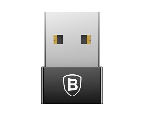 Переходник Baseus Exquisite USB Male to Type-C Female (CATJQ-A01) (00000023154_1)