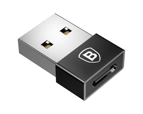 Переходник Baseus Exquisite USB Male to Type-C Female (CATJQ-A01) (00000023154_1)
