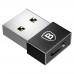 Переходник Baseus Exquisite USB Male to Type-C Female (CATJQ-A01) (00000023154_1)