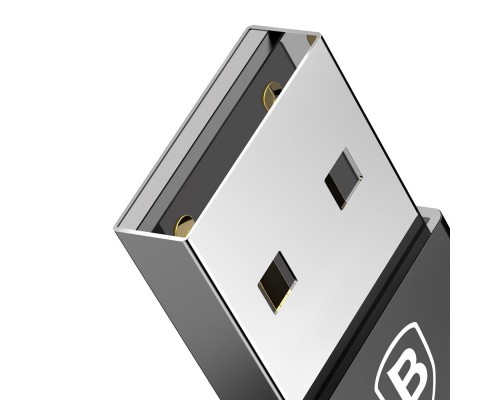 Переходник Baseus Exquisite USB Male to Type-C Female (CATJQ-A01) (00000023154_1)