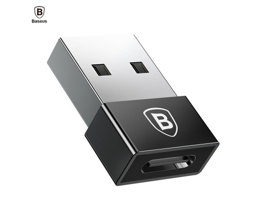 Переходник Baseus Exquisite USB Male to Type-C Female (CATJQ-A01) (00000023154_1)