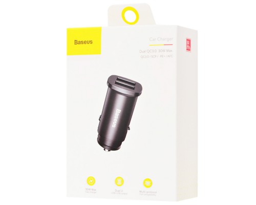 АЗУ Baseus Square Metal QC 3.0 30W 2USB (CCALL-DS) (00000031861_1)