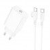 СЗУ Borofone BA21A Pro Long journey PD20W (1USB-C) + Type-C to Type-C (00000074958_1)