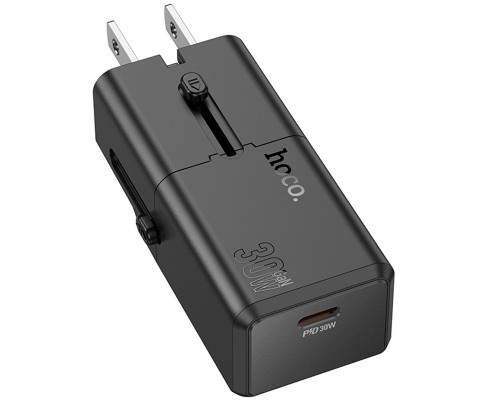 СЗУ Hoco AC25 Mini PD30W (1USB-C) universal travel charger (00000074146_1)