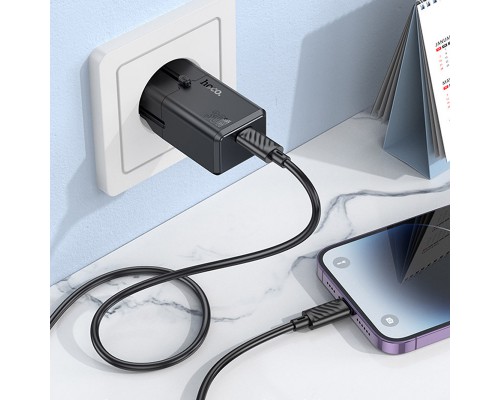 СЗУ Hoco AC25 Mini PD30W (1USB-C) universal travel charger (00000074146_1)