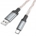 Дата кабель Hoco U112 Shine 2.4A USB to Type-C (1m) (00000069099_1)