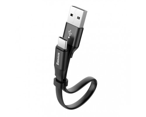 Дата кабель Baseus Nimble Portable USB to Type-C 3A (23см) (CATMBJ) (00000023863_1)