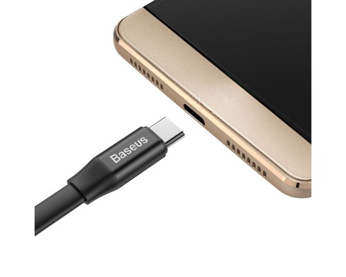 Дата кабель Baseus Nimble Portable USB to Type-C 3A (23см) (CATMBJ) (00000023863_1)