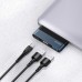 Переходник HUB Usams US-SJ490 Type-C Mini Hub (2USB port + Type-C) (00000049254_1)