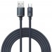 Дата кабель Baseus Crystal Shine Series USB to Type-C 100W (2m) (CAJY00050) (00000063669_1)