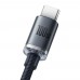 Дата кабель Baseus Crystal Shine Series USB to Type-C 100W (2m) (CAJY00050) (00000063669_1)