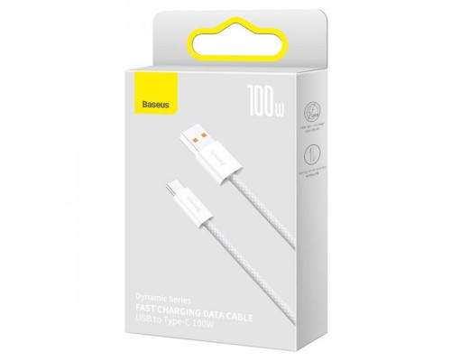 Дата кабель Baseus Dynamic Series USB to Type-C 100W (2m) (CALD00070) (00000063675_1)