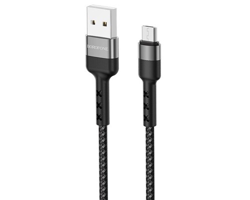 Дата кабель Borofone BX34 Advantage USB to MicroUSB (1m) (00000057019_1)