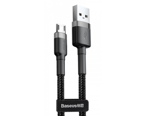Дата кабель Baseus Cafule MicroUSB Cable 1.5A (2m) (CAMKLF) (00000048647_1)