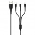 Дата кабель Usams US-SJ367 U35 3in1 USB to Combo 2A (1m) (00000036473_2)