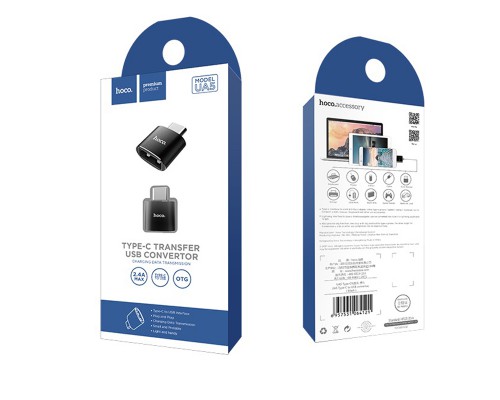 Переходник Hoco UA5 Type-C to USB (00000032917_1)