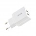 СЗУ USAMS US-CC090 T24 2.1A Dual USB Travel Charger （EU） (00000034482_1)