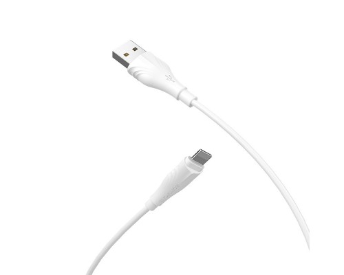 Дата кабель Borofone BX18 Optimal USB to Lightning (2m) (00000056962_1)