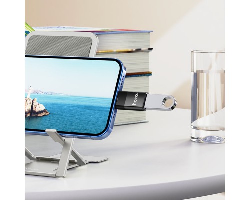 Переходник Hoco UA17 Type-C Male to USB Female USB3.0 (00000055827_1)