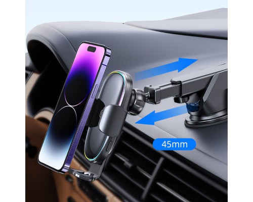 Автодержатель с БЗУ Usams US-CD187 15W with Colorful Light (00000062683_1)