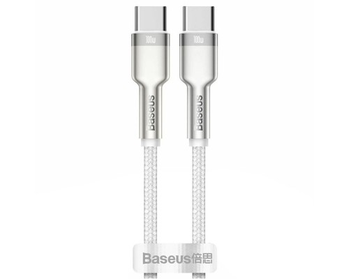 Дата кабель Baseus Cafule Series Metal Type-C to Type-C 100W (2m) (00000049176_1)