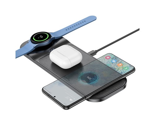 БЗУ Hoco CQ6 Power 3-in-1 wireless fast charger (for Samsung Watch) (00000071072_1)