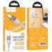 Дата кабель Hoco U129 Spirit Transparent Type-C to Type-C 60W (1.2m) (00000071076_1)