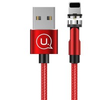 Дата кабель USAMS US-SJ472 U59 Lightning Rotatable Magnetic (1m) (00000051944_1)