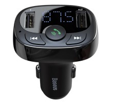АЗУ Baseus Bluetooth FM Launcher Standart Edition 2.4A 2USB (00000037595_1)