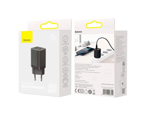 СЗУ Baseus Super Si Pro Quick Charger 30W (CCSUPP-E) (00000062885_1)