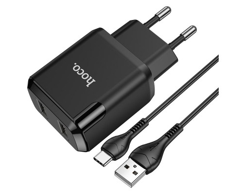 СЗУ HOCO N7 (2USB/2,1A) + USB - Type-C (00000049074_1)