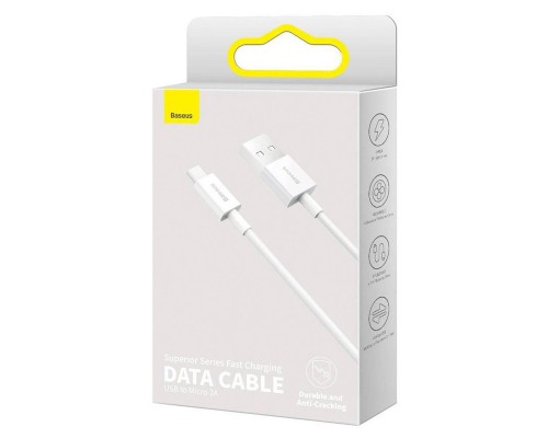 Дата кабель Baseus Superior Series Fast Charging MicroUSB Cable 2A (1m) (CAMYS) (00000056084_2)