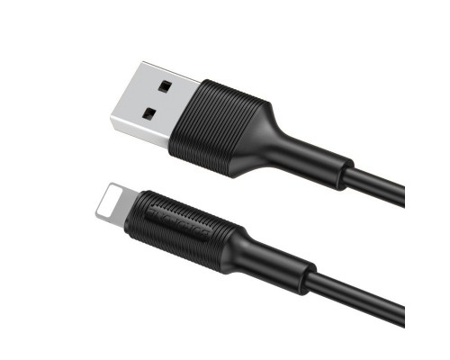 Дата кабель Borofone BX1 EzSync USB to Lightning (1m) (00000056908_2)