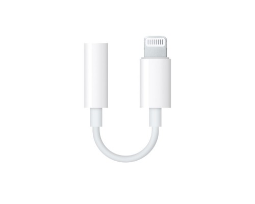 Адаптер для Apple Lightning to 3.5mm Headphone Jack (ААА) (box, no logo) (00000026590_1)