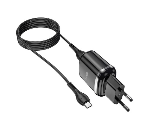 СЗУ Hoco N4 (2USB/2.4A) + MicroUSB (00000048810_2)