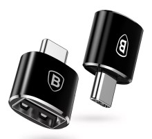 Переходник Baseus USB Female To Type-C Male Adapter Converter (CATOTG) (00000042042_1)