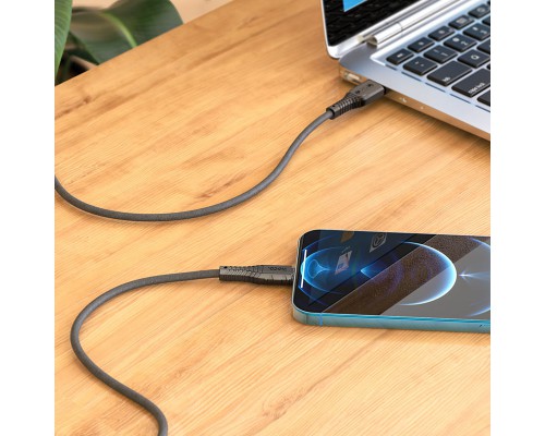 Дата кабель Hoco X67 "Nano" USB to Lightning (1m) (00000054383_1)