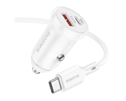 АЗУ Borofone BZ18A PD20W+QC3.0 + Type-C to Type-C (00000056895_2)
