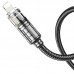 Дата кабель Hoco U122 Lantern Transparent Discovery Edition Type-C to Lightning (00000066602_1)