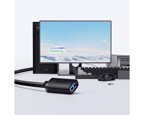 Кабель-удлинитель Baseus AirJoy Series USB3.0 Extension Cable 3m Cluster (B00631103111-04) (00000065991_1)