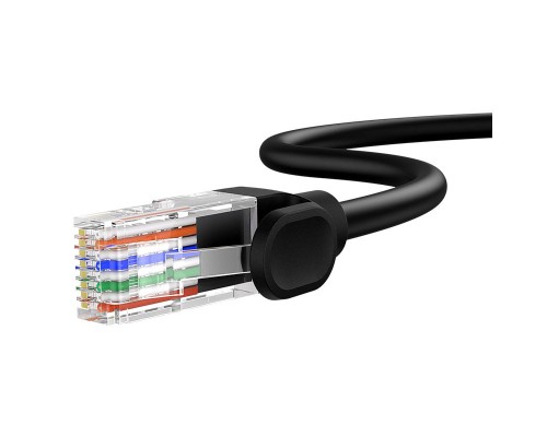 Кабель Baseus High Speed CAT5 Gigabit Ethernet Cable (Round Cable) 1m Cluster (B00133206111-01) (00000065993_1)