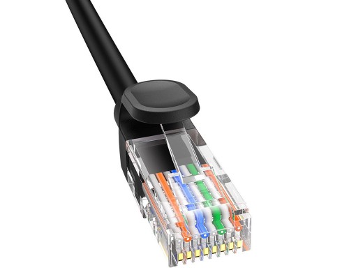 Кабель Baseus High Speed CAT5 Gigabit Ethernet Cable (Round Cable) 1.5m Cluster (B00133206111-02) (00000065994_1)