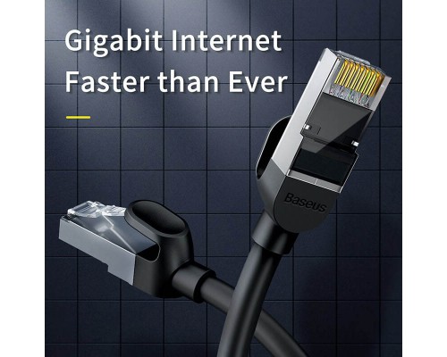 Кабель Baseus High Speed CAT6 Gigabit Ethernet Cable (Flat Cable) 12m Cluster (B00133205111-00) (00000065995_1)