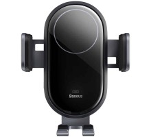 Автодержатель с БЗУ Baseus LightChaser Wireless Charging Electric Car Mount 15W (C40355900121-00) (00000066003_1)